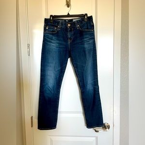 AG ex boyfriend slim jeans in size 26R